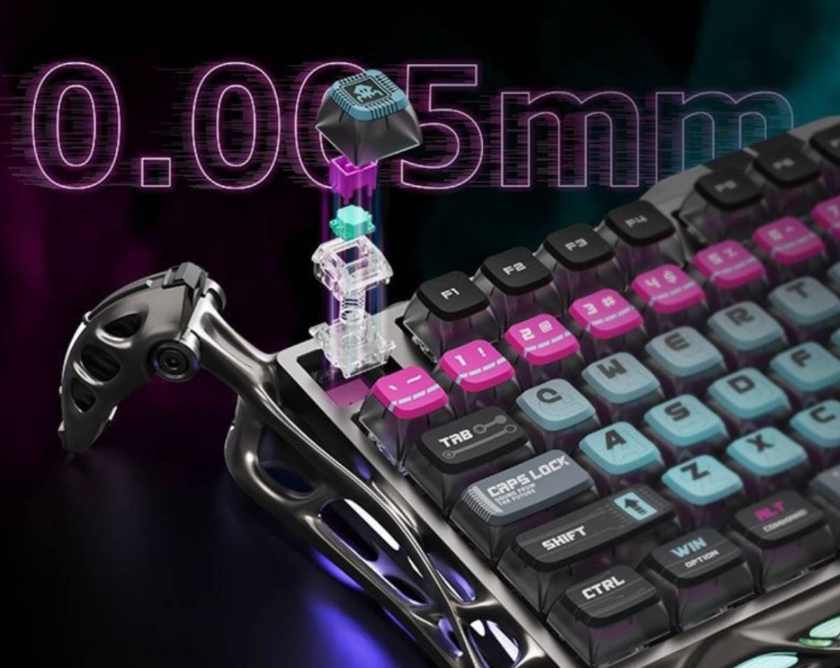GravaStar Mercury V75 Pro billentyűzet jellemzői