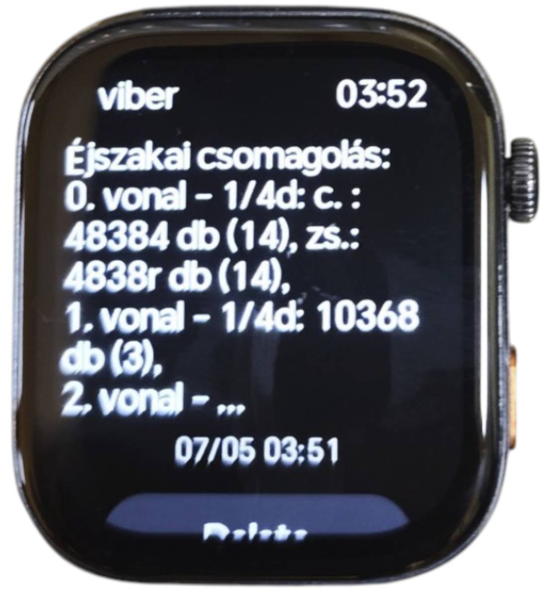 HAYLOU Watch Hyper értesítések
