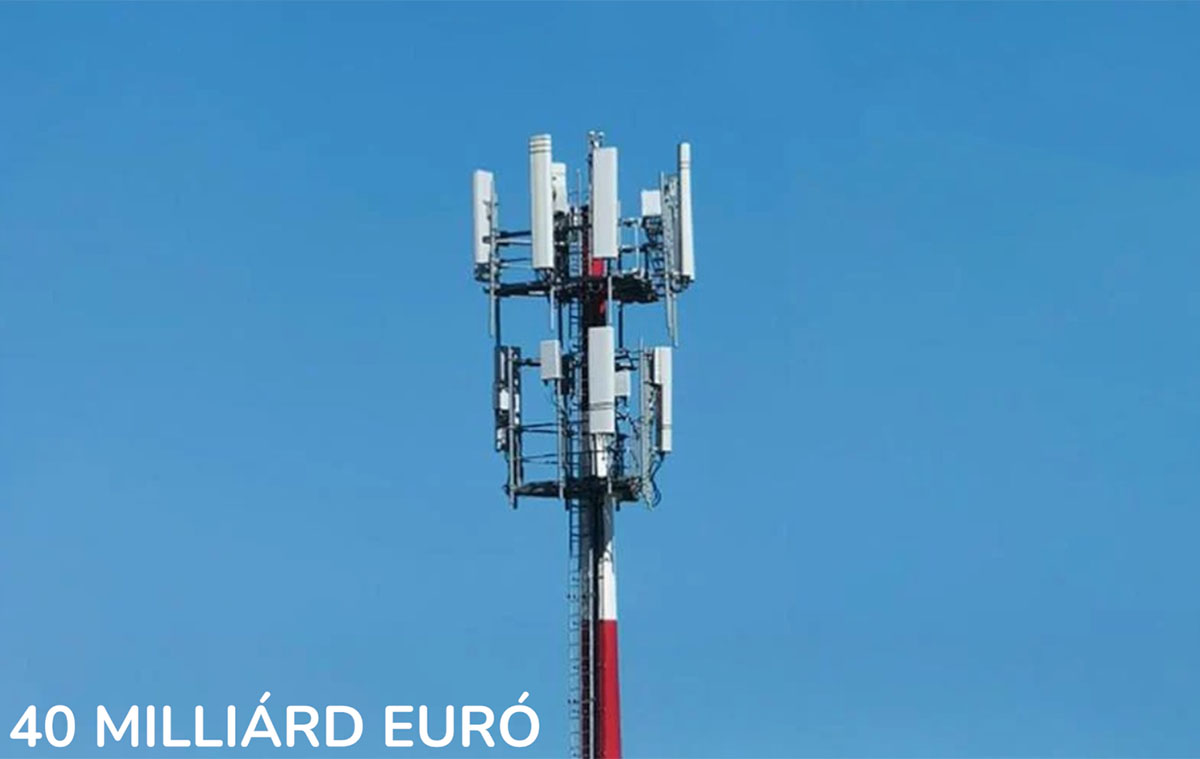 40 milliárd euróba kerülhet Európának a Huawei és a kínai 5G eszközök lecserélése