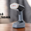 Ez a kézi ruhagőzölő a vasaló kiváltására is alkalmas: 1500 W, 15 másodperc alatt felfűt és kompakt