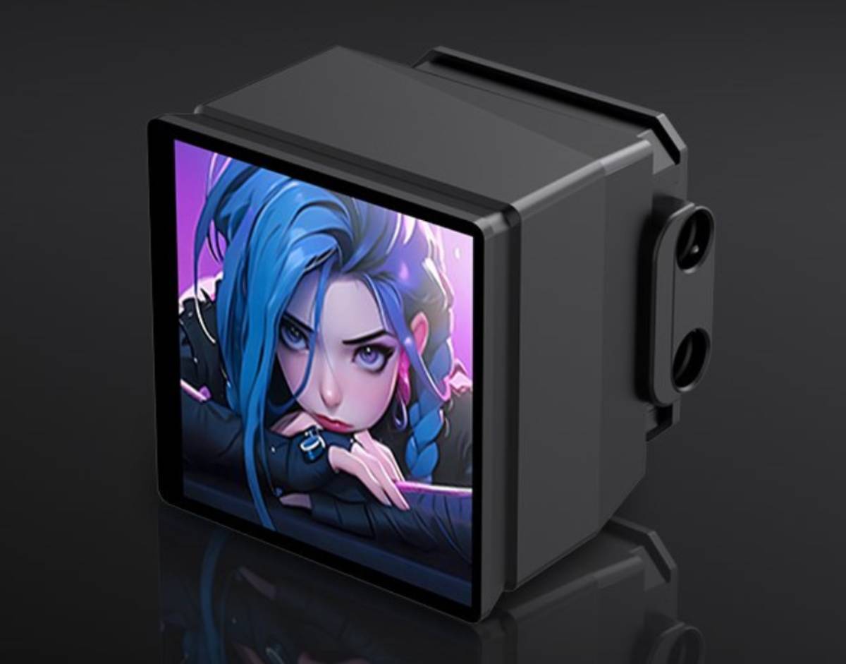 Lovingcool 360mm ARGB PC hűtés kijelzővel mágneses rögzítéssel