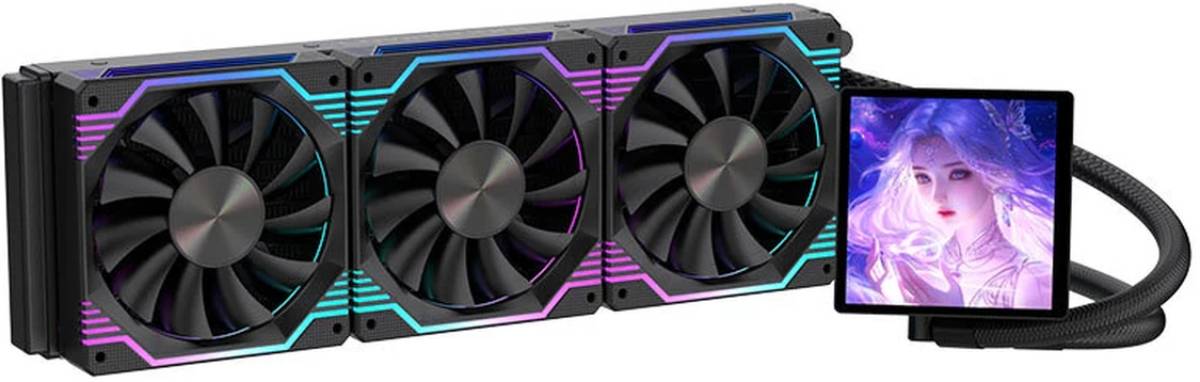 Lovingcool 360mm ARGB PC hűtés kijelzővel
