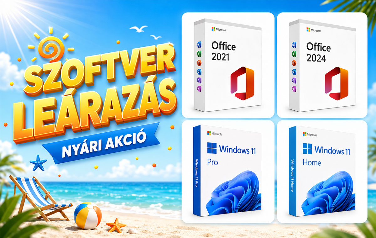 Most töredékáron lehet beszerezni a Windows 11-et és az Office-t