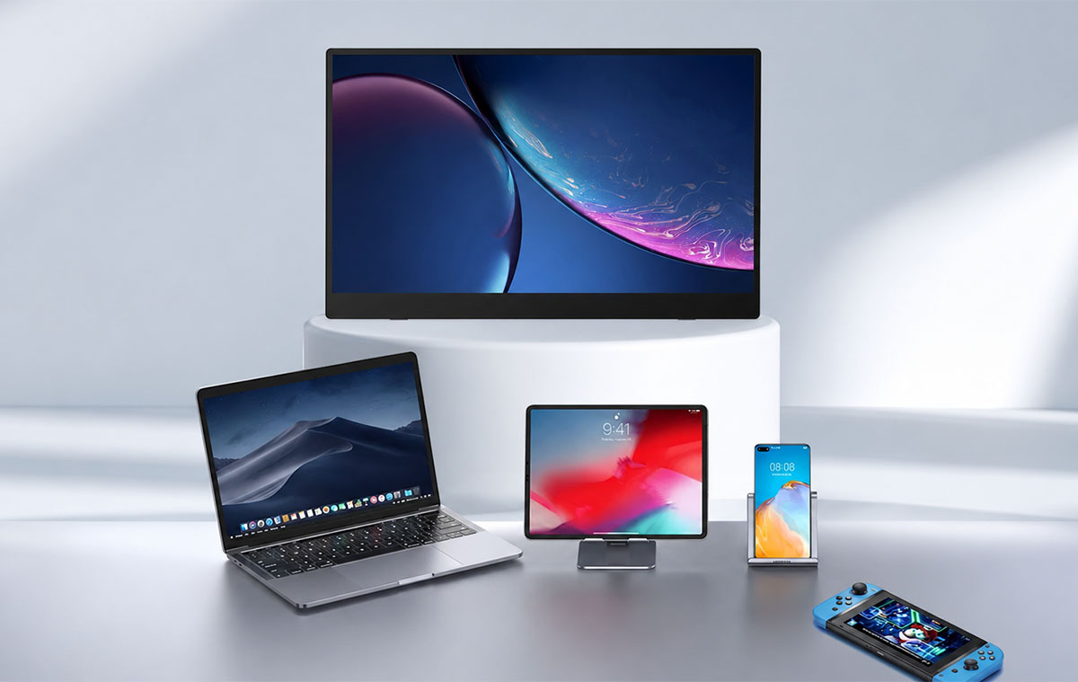 Olcsó hordozható monitor: 25 000 Ft a 15.6"-os MESWAO monitor - második kijelző laptophoz és konzolhoz