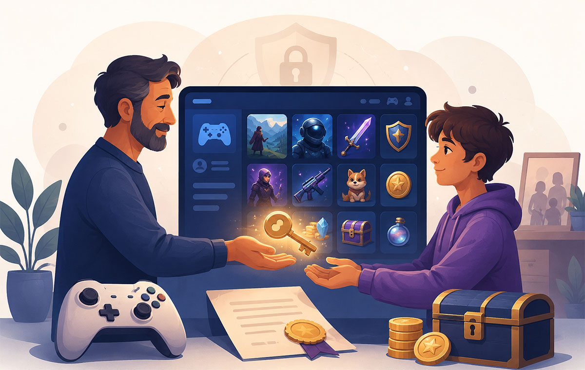 Örökölhetők lehetnek a digitális játékok és a több milliót érő gamer accountok
