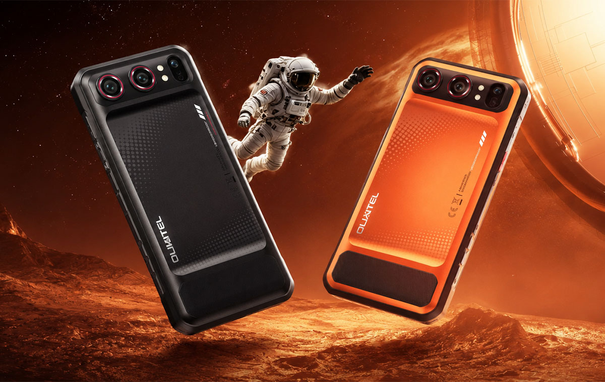 Futurisztikus cyber dizájnnal feltűnő és vékony vízálló, ütésálló telefon: OUKITEL WP68 Air