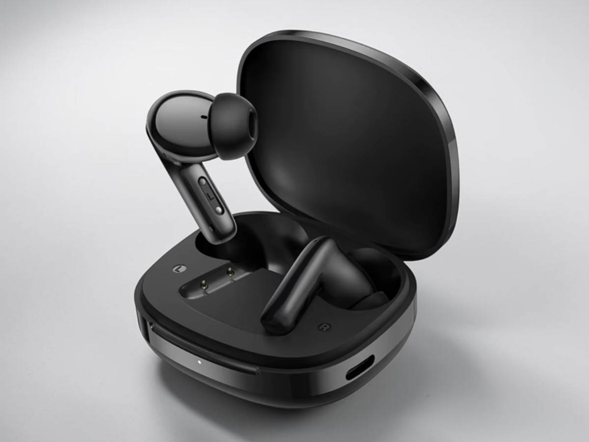 QCY T13 Pro HT23 egy stúdió képen