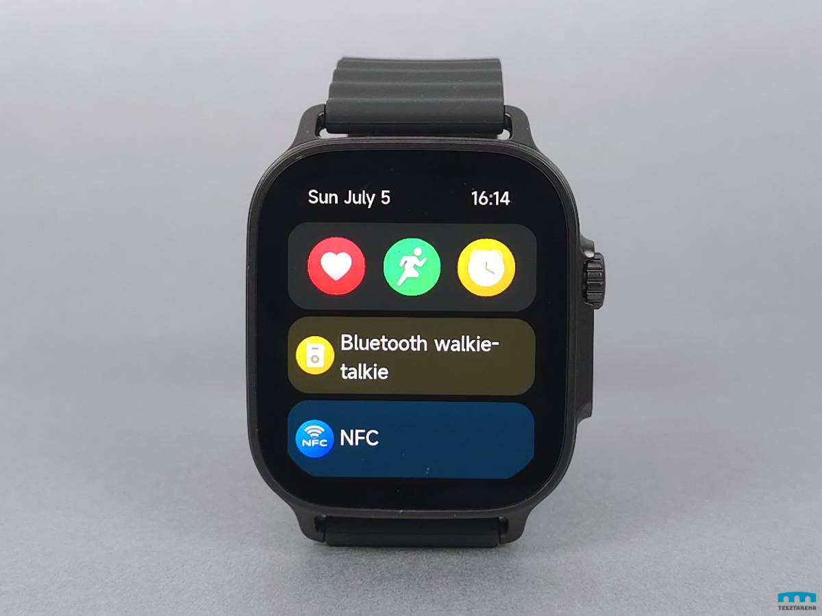 realme Watch 5 gyorsmenü