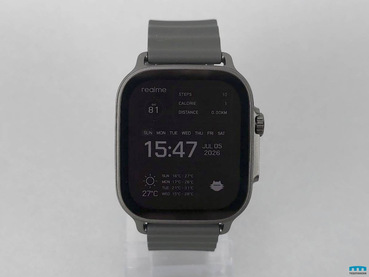 realme Watch 5 okosóra AOD