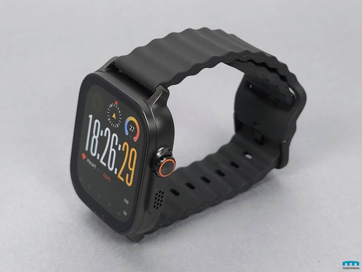 realme Watch 5 okosóra gomb