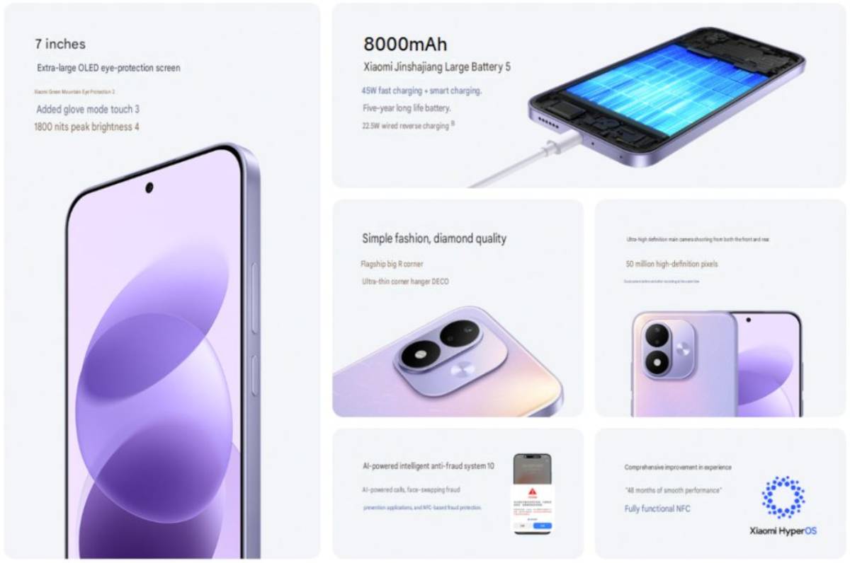 REDMI Note 17 jellemzők