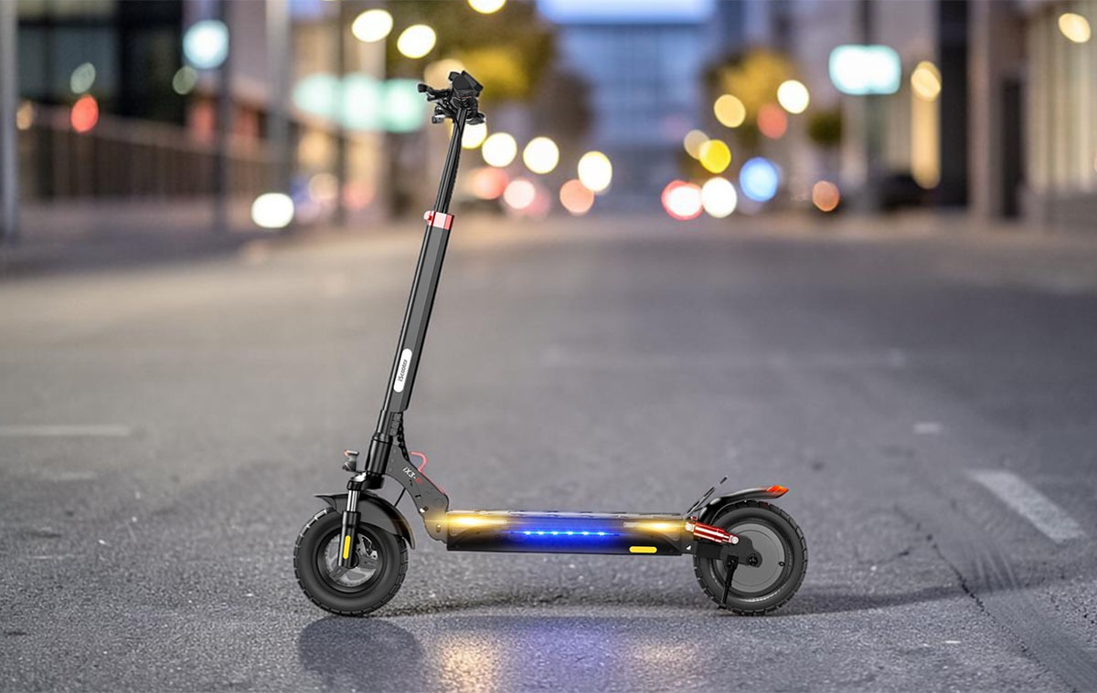 Roller 800 W-os motorral, kényelmesebb kialakítással, lengéscsillapítókkal 116 000 Ft-ért: iScooter iX3