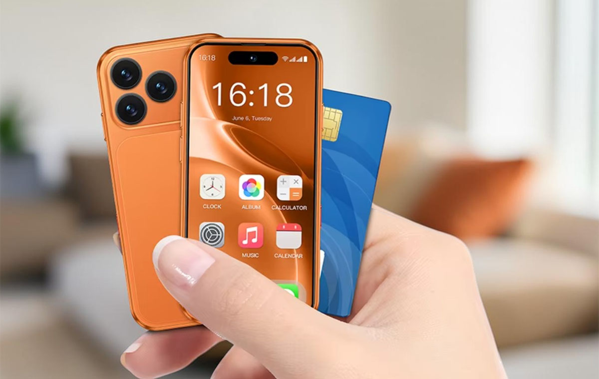 Tényleg mini telefon? A 100 grammos, 4"-os SOYES XS19 MAX elfér egy tenyérben