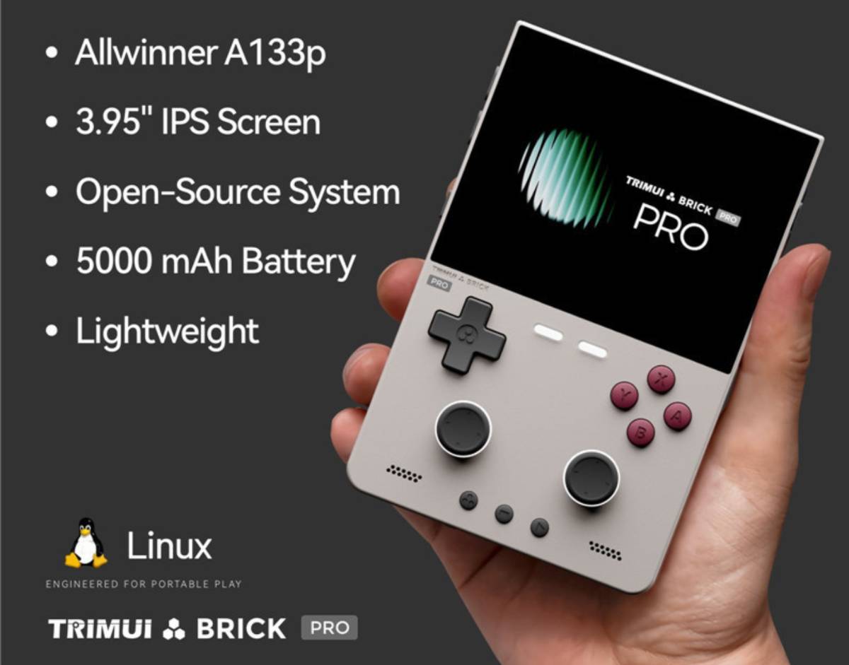 TRIMUI Brick Pro jellemzők