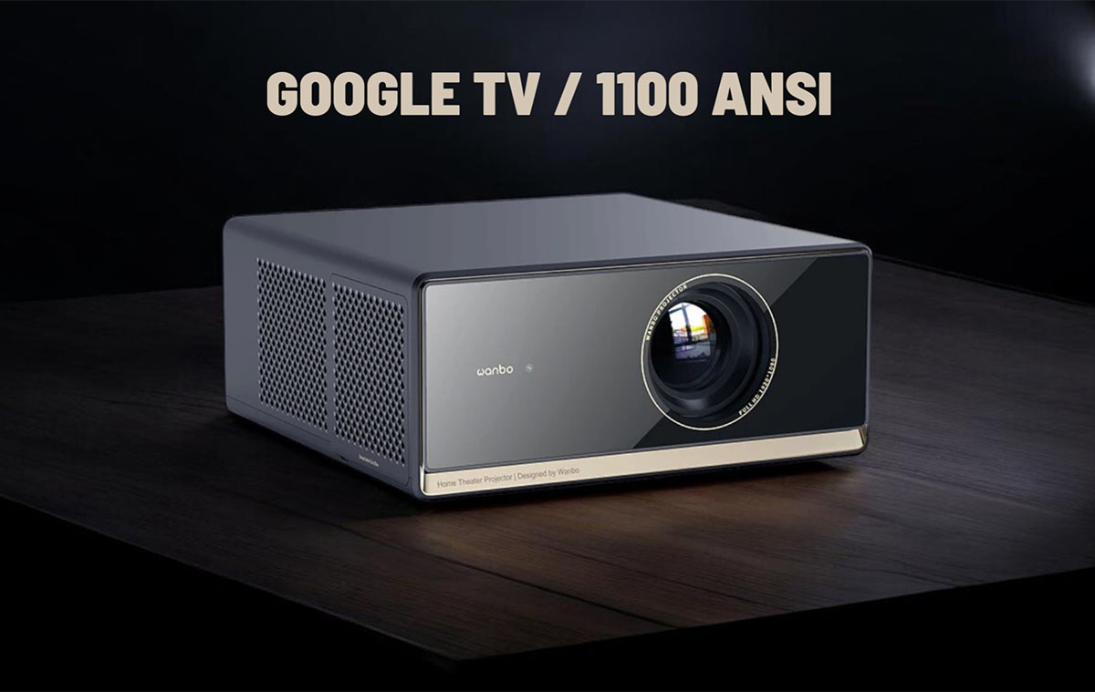 Hazai mozizás megfizethető áron: Google TV rendszerrel és 1100 ANSI lumennel érkezett a Wanbo X5 Pro projektor