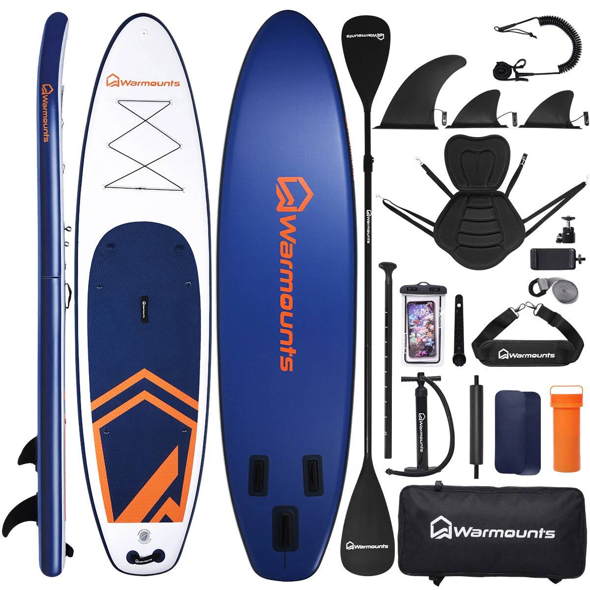 A Warmounts SUP csomag tartalma részletesen