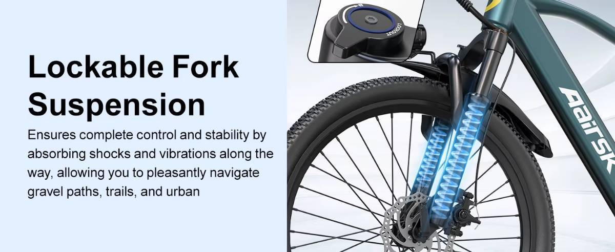 Aairsk ebike felfüggesztés