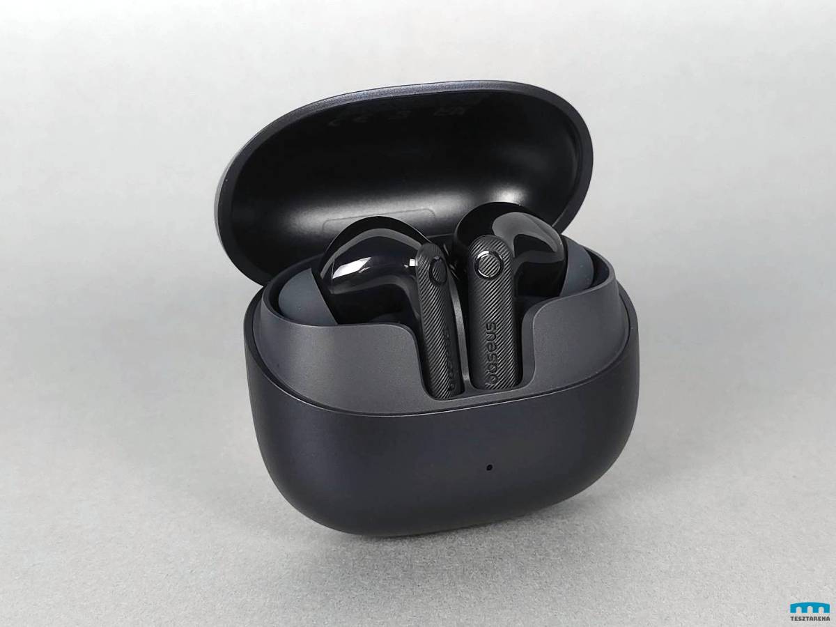 Baseus EP10 Pro ANC bluetooth fülhallgató fekete színben