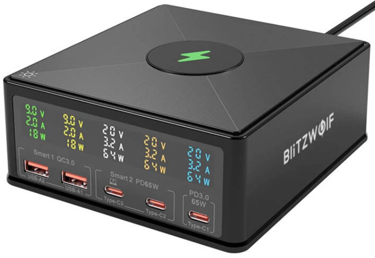 BlitzWolf 868H kijelző