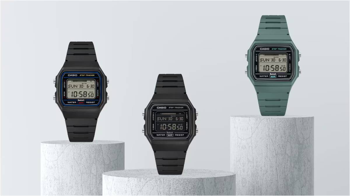 Casio F-B100W-1A színek