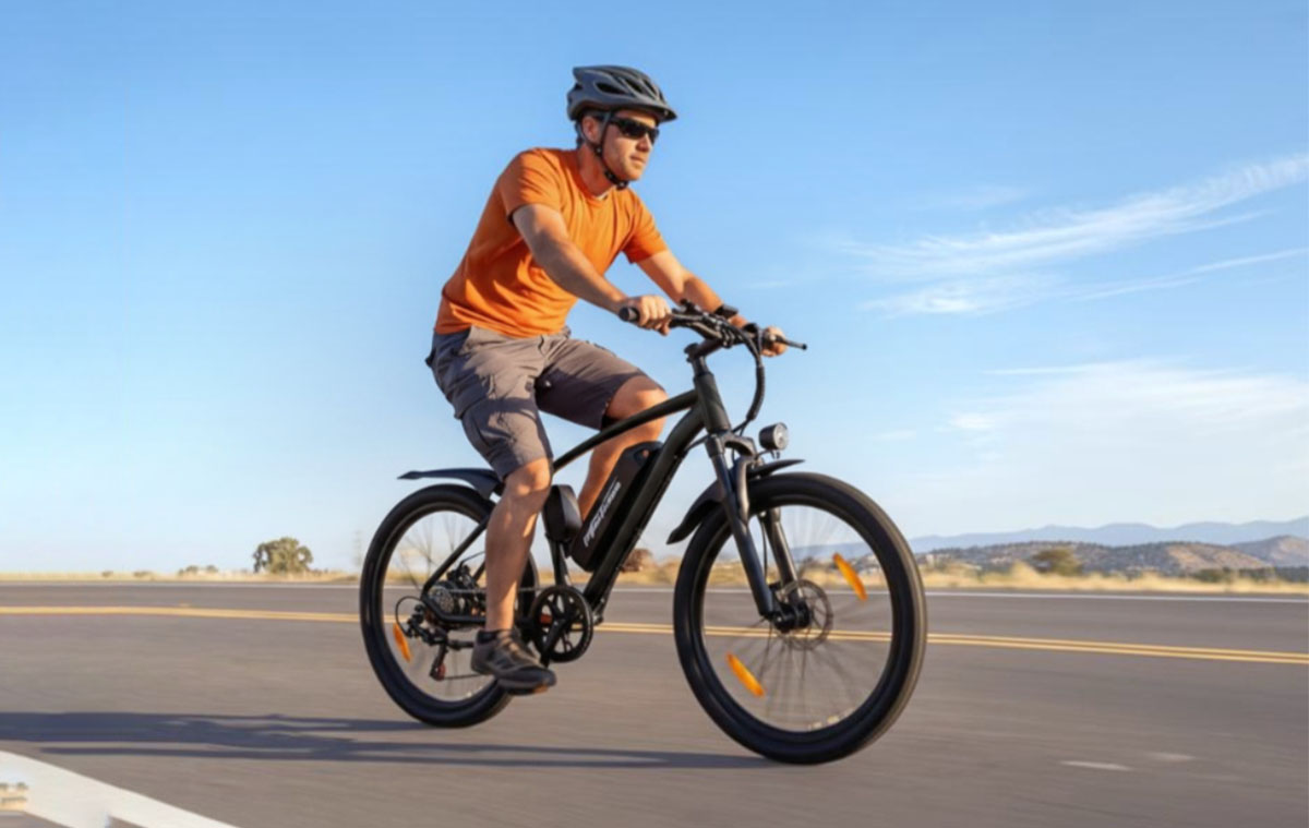 E-bike nagy, 26"-os kerekekkel: a Mairide Q7