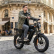 Elektromos fat bike motor dizájnnal, 10 centi széles kerekekkel: Aairsk X5