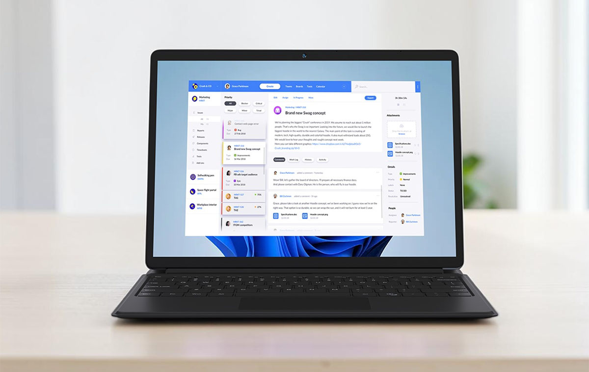 Extrém könnyű és olcsó, 870 grammos Windows laptop, ami tablet is: Ninkear S13 Neo