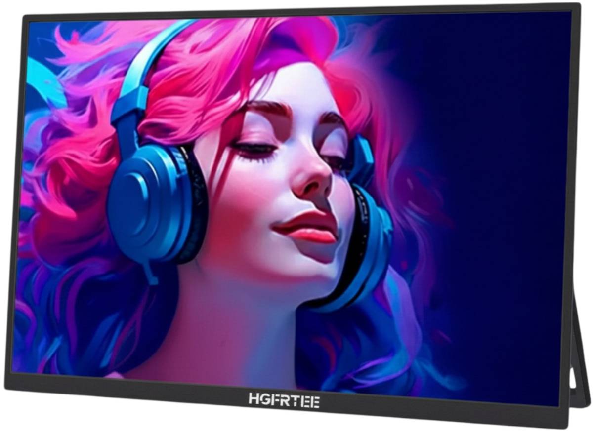 HGFRTEE 16" hordozható érintőkijelzős monitor