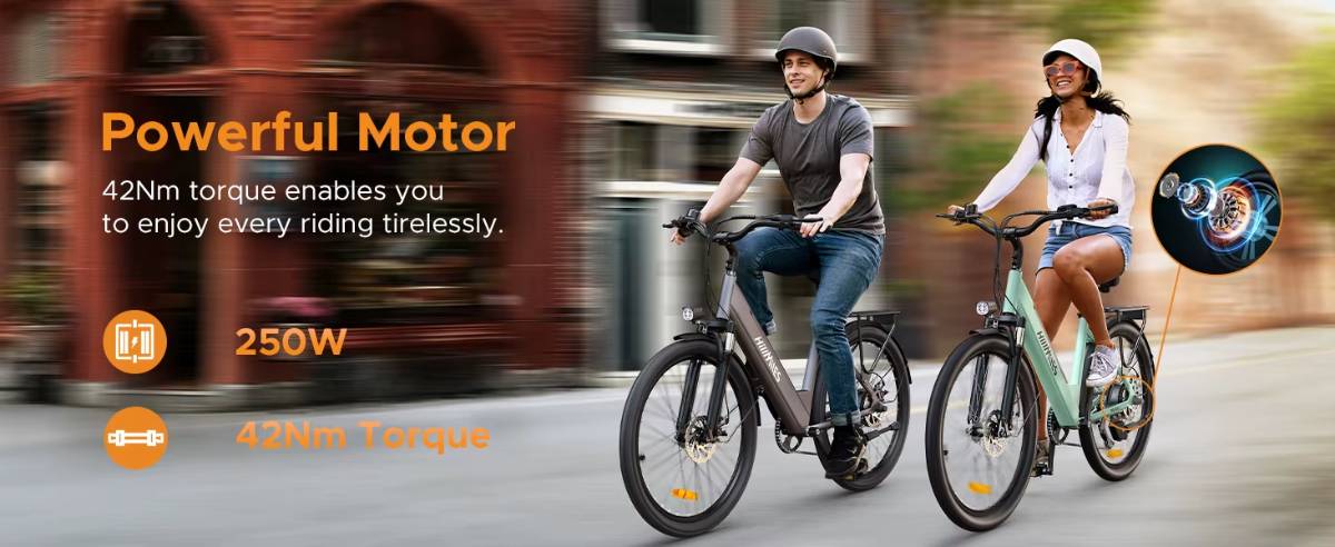 HillMiles MileCity 1 250W-os ebike