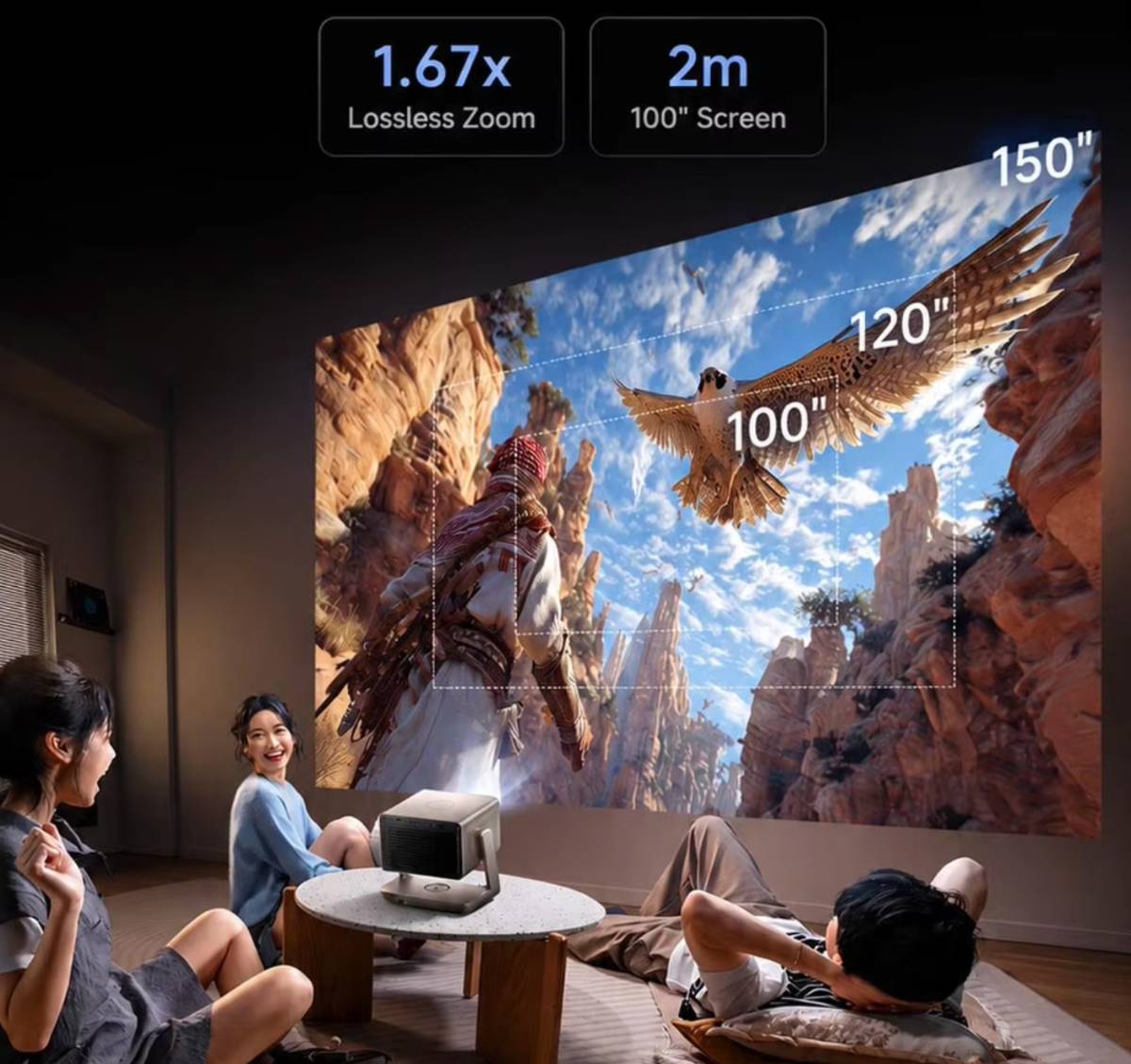 Hisense Vidda C5 ProMax short throw