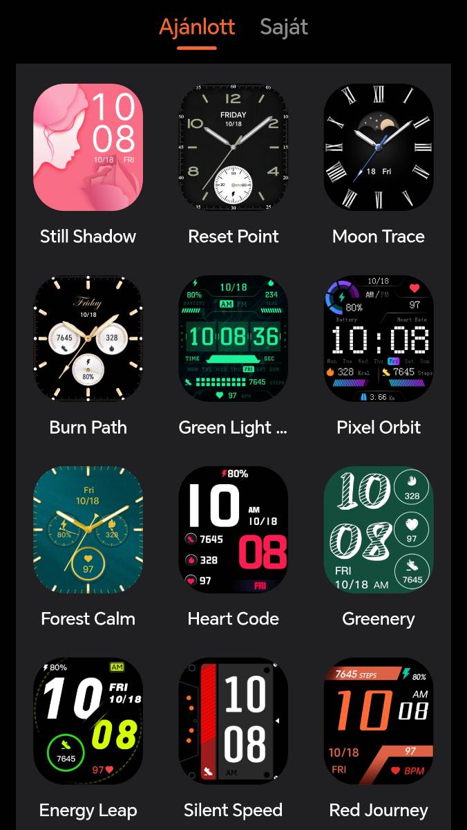 HONOR Watch X5i óralapok
