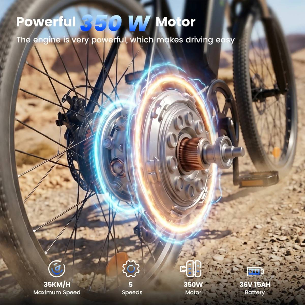 iScooter EB3S 350 W-os motor