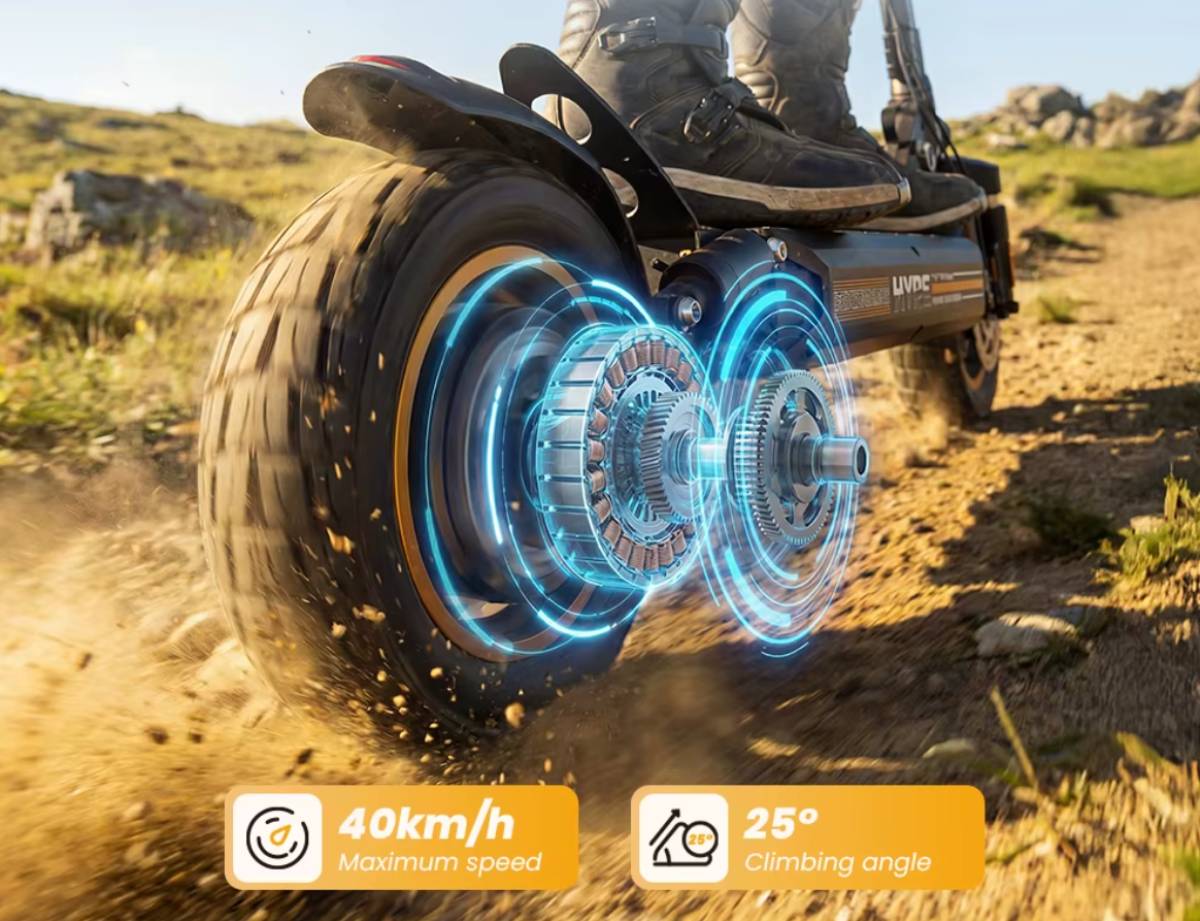iScooter W9Air 800 W-os motor