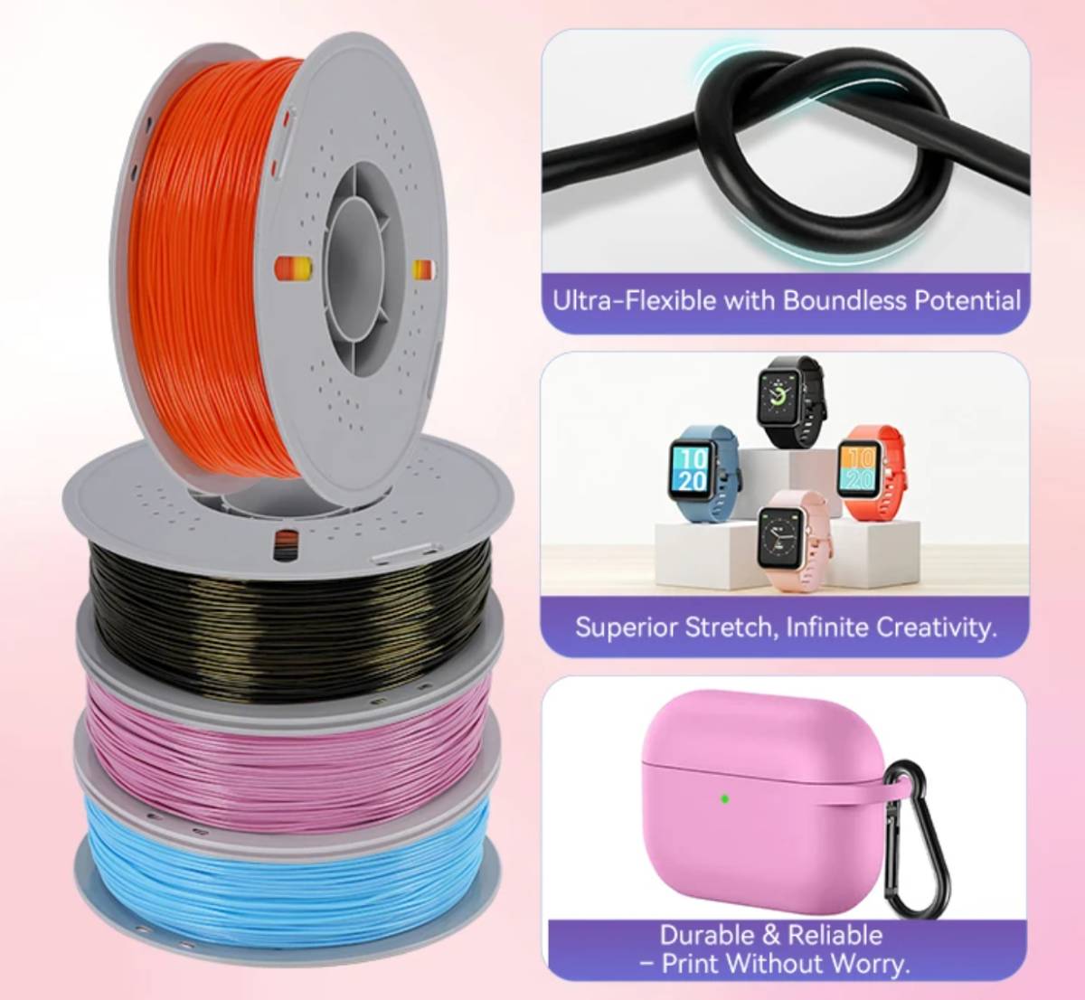 KINGROON TPU 85A filament
