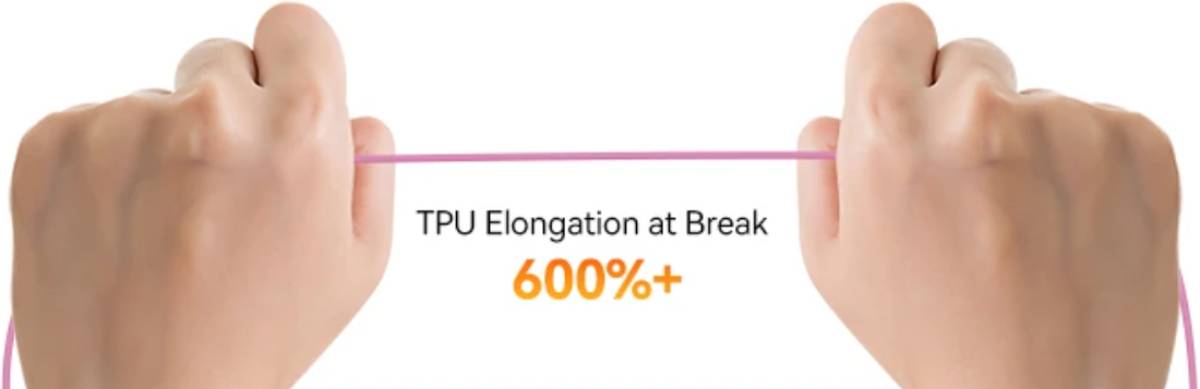 KINGROON TPU 85A rugalmas filament