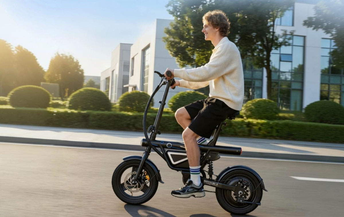 Kompakt e-bike: iScooter EB1S