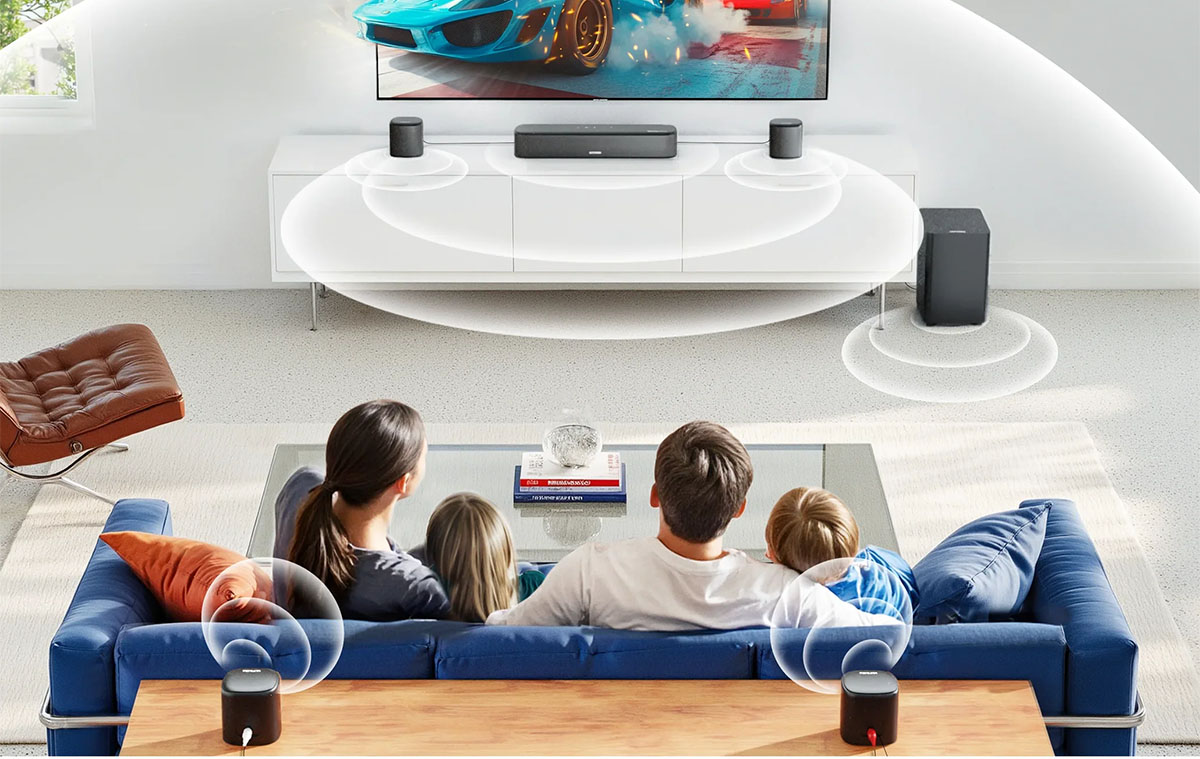 Komplett 6 részes Dolby Atmos hangrendszer térhangzással ultraolcsón