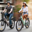 Olcsó városi e-bike csomagtartóval és akár 120 km-es hatótávval: HillMiles MileCity 1