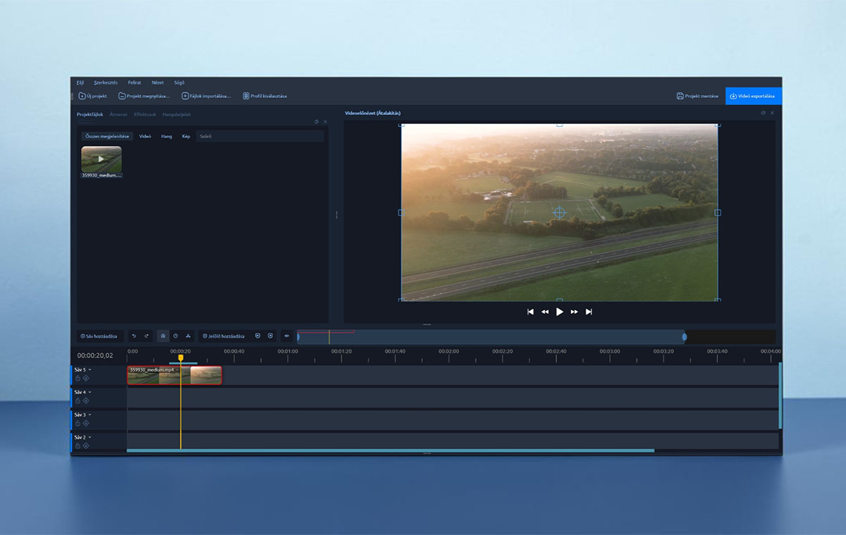 OpenShot videószerkesztő