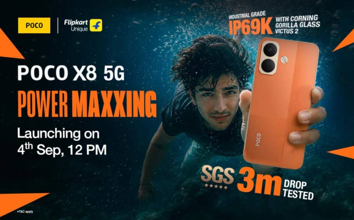 POCO X8 teaser