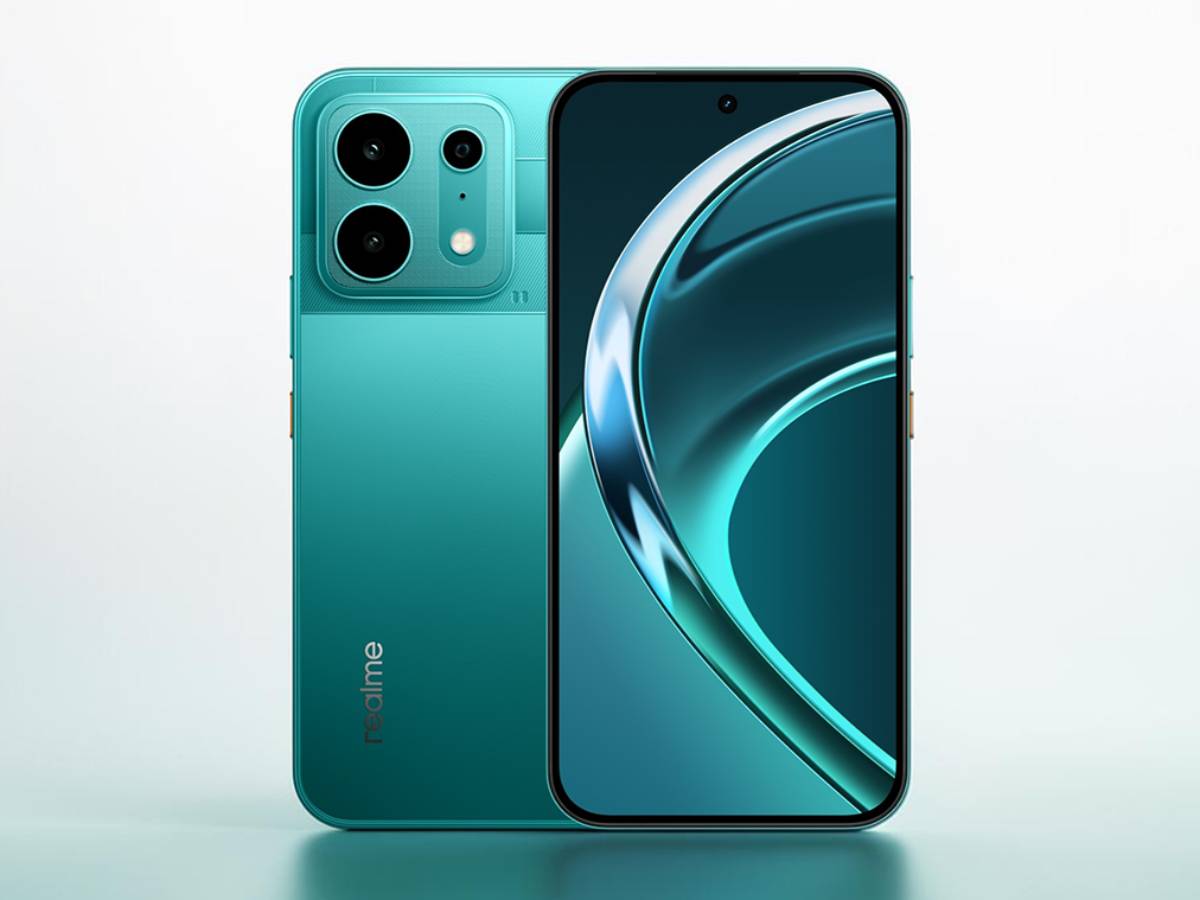 realme P4s 5G: zöld