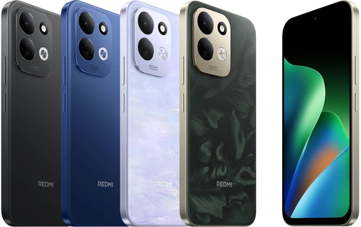 REDMI 17 4G fekete, kék, halványkék és zöld színben