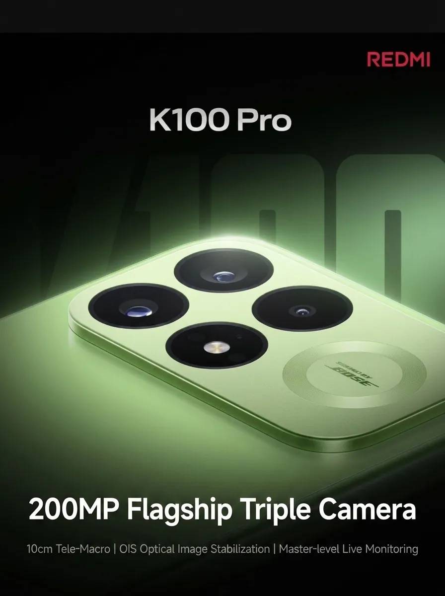REDMI K100 Pro kamerák