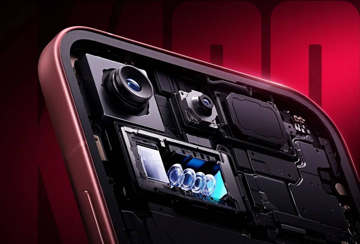 REDMI K100 Pro Max periszkópos telefotó kamera