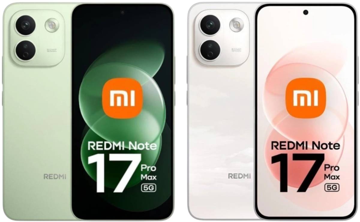 REDMI Note 17 Pro Max leak zöld és fehér