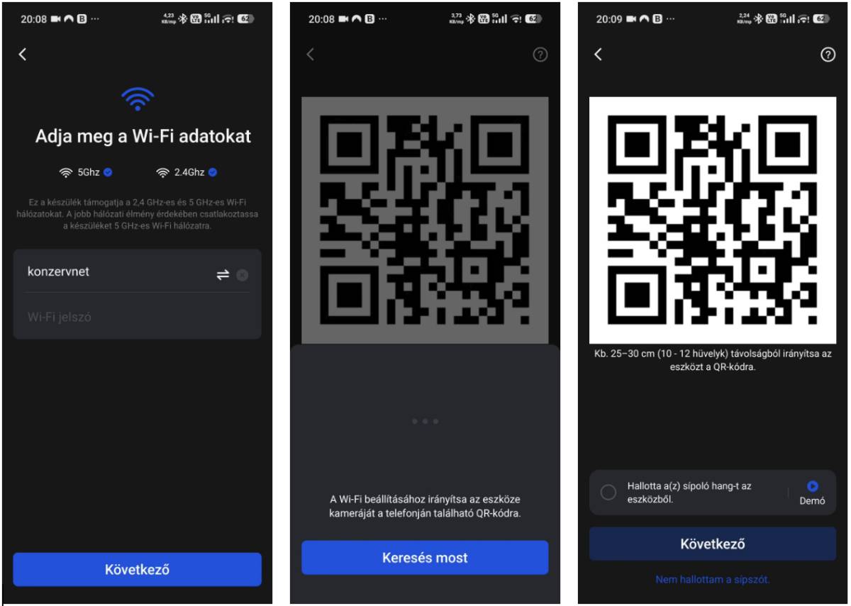 Reolink D340B wifi beállítása