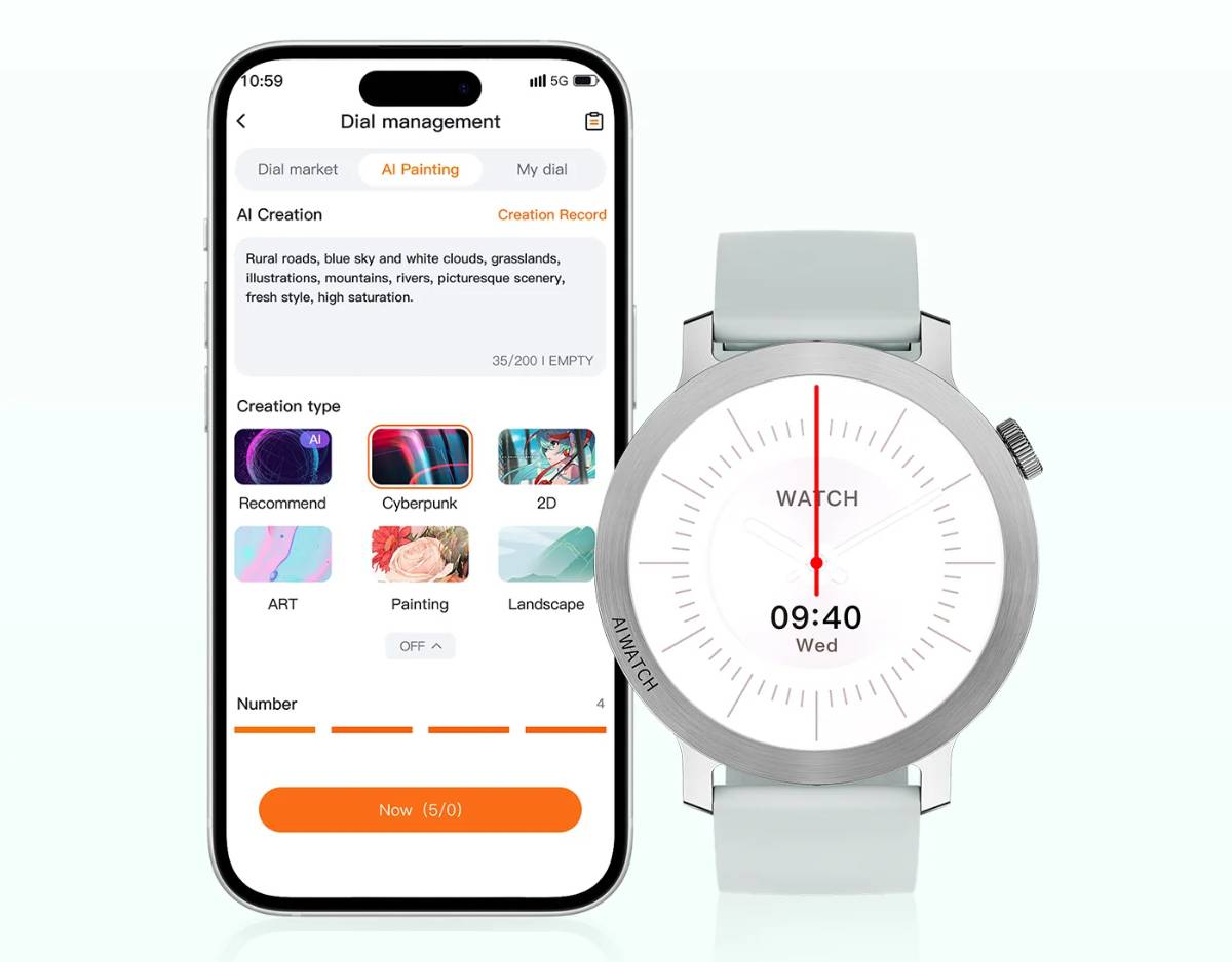 Rollme AI Watch 3 óralap készíté