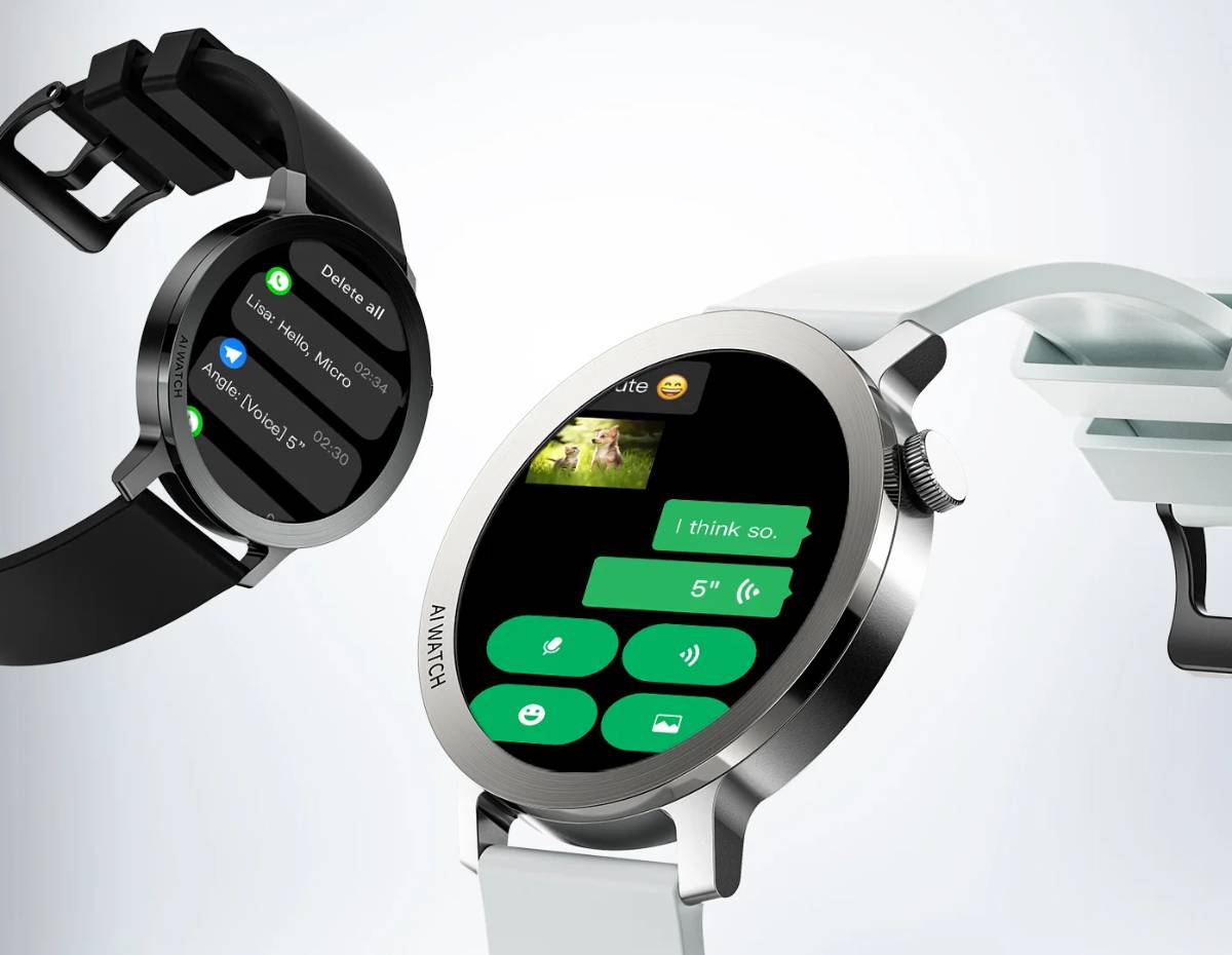 Rollme AI Watch 3 WhatsApp, Telegram