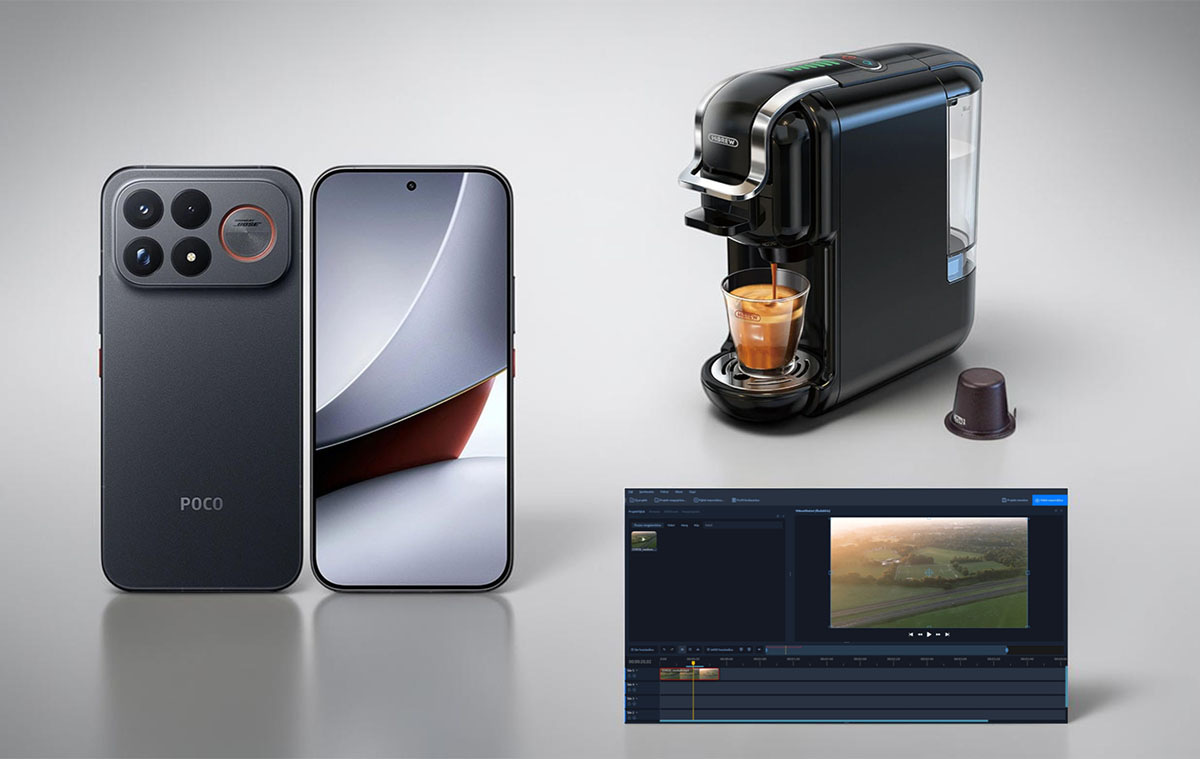 Többkapszulás kávéfőző, ablaktisztító robot, ingyenes videószerkesztő