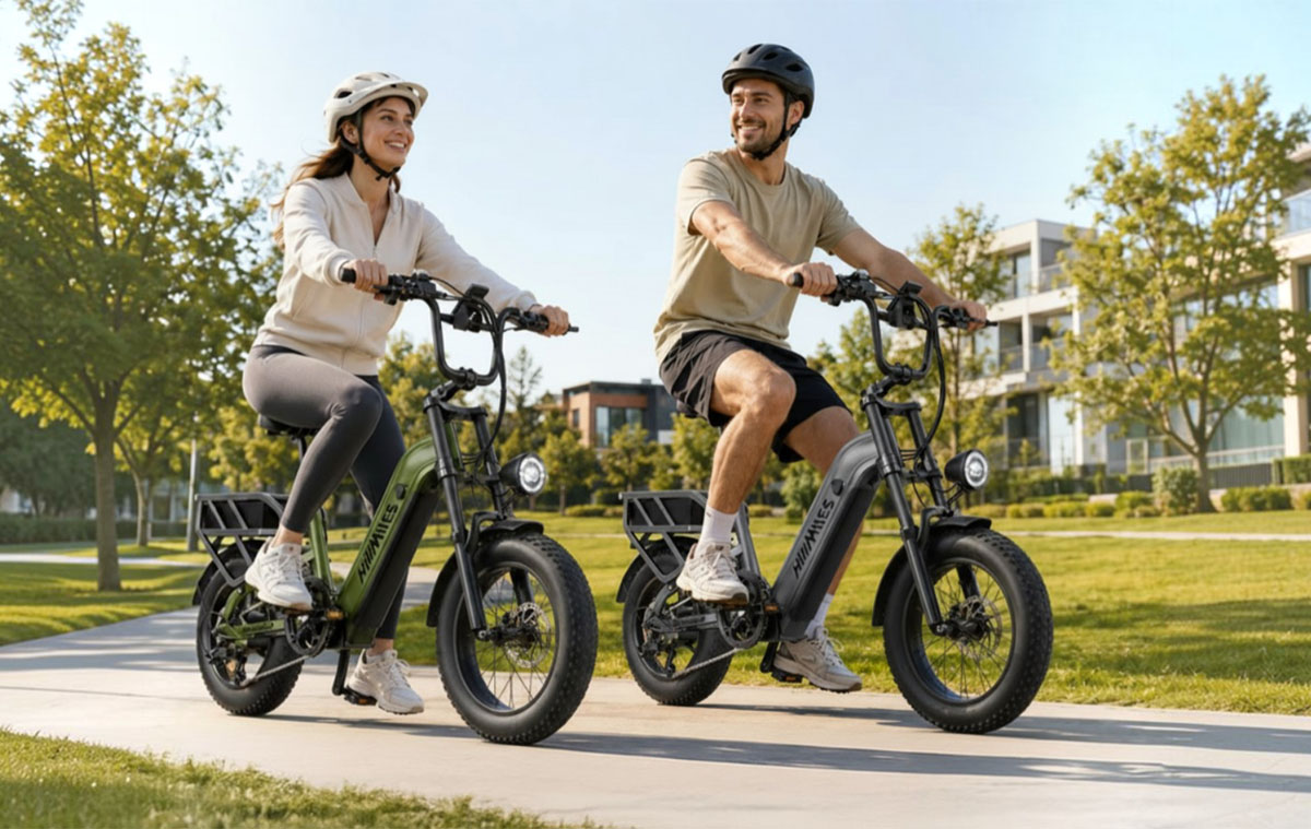 Valami durvább kétkerekű? Olcsó fat bike e-bike nagy akkuval: HillMiles Mile Link
